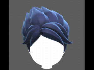 Base Hair for Boy V49 Model 3D