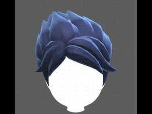Base Hair for Boy V49 3D Model
