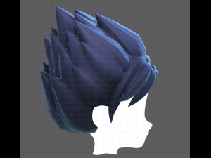 Base Hair for Boy V49 Model 3D