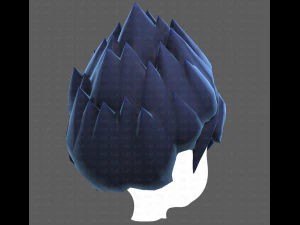 Base Hair for Boy V49 3D Model