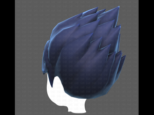 Base Hair for Boy V49 Model 3D