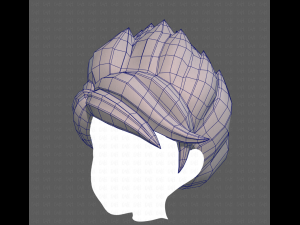 Base Hair for Boy V49 Model 3D