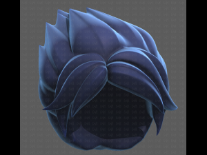 Base Hair for Boy V49 Model 3D