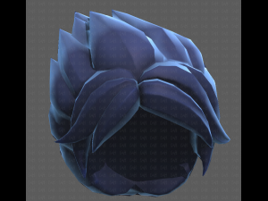 Base Hair for Boy V49 Model 3D