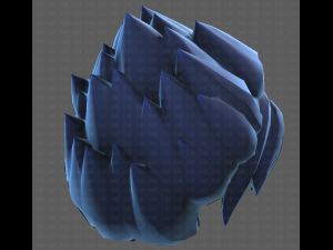 Base Hair for Boy V49 Model 3D