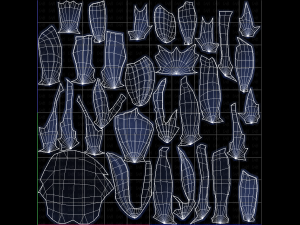 Base Hair for Boy V49 Model 3D