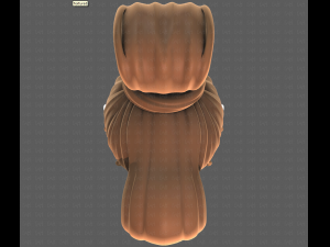 Base Hair for girl V50 Modelo 3D