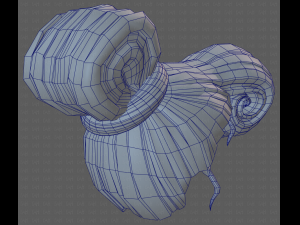 Base Hair for girl V50 Modelo 3D