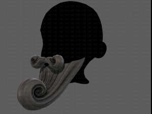 Beard V43 Modelo 3D