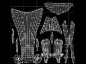 Beard V43 Modelo 3D