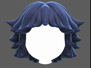 Base Hair for Boy V50 Modelo 3D