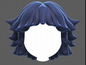 Base Hair for Boy V50 3D Model