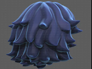 Base Hair for Boy V50 3D Model