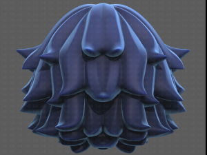 Base Hair for Boy V50 Modelo 3D