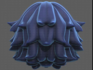 Base Hair for Boy V50 3D Model