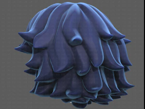 Base Hair for Boy V50 3D Model