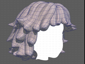 Base Hair for Boy V50 Modelo 3D