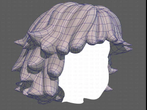 Base Hair for Boy V50 3D Model