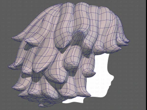 Base Hair for Boy V50 3D Model