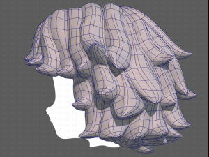 Base Hair for Boy V50 Modelo 3D
