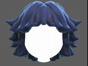 Base Hair for Boy V50 3D Model