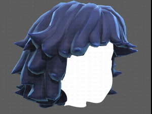 Base Hair for Boy V50 3D Model