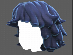 Base Hair for Boy V50 3D Model