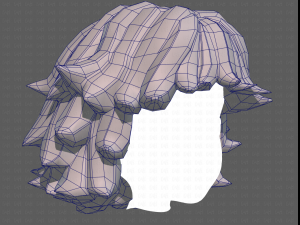 Base Hair for Boy V50 Modelo 3D