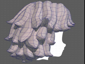 Base Hair for Boy V50 3D Model