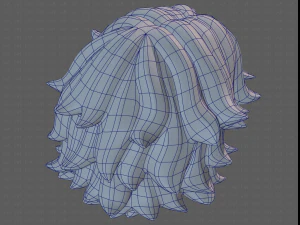 Base Hair for Boy V50 3D Model