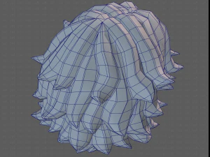 Base Hair for Boy V50 3D Model