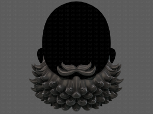Beard V44 Modello 3D
