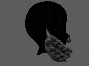 Beard V44 Modello 3D