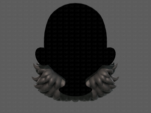 Beard V44 Modello 3D