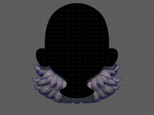 Beard V44 Modello 3D