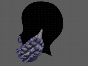 Beard V44 Modello 3D