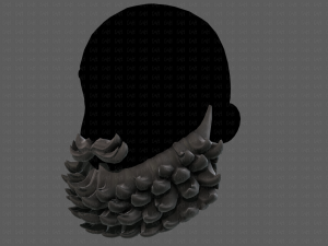 Beard V44 Modello 3D