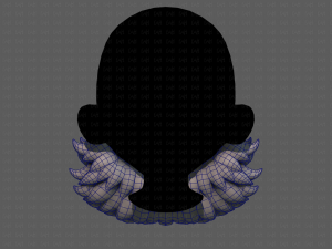 Beard V44 Modello 3D