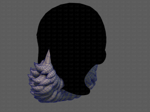 Beard V44 Modello 3D