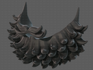 Beard V44 Modello 3D