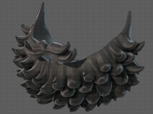 Beard V44 Modello 3D