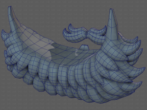 Beard V44 Modello 3D