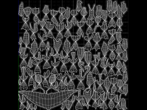 Beard V44 Modello 3D