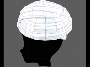 Cap V47 3D मॉडल