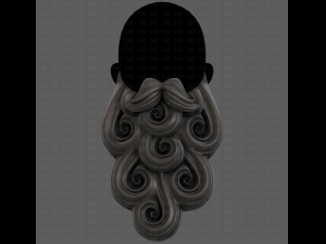 Beard V45 3D Модель