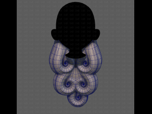 Beard V45 3D Модель