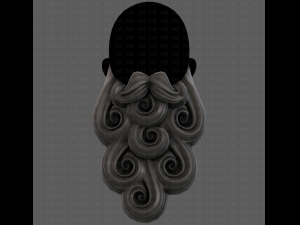 Beard V45 3D Модель