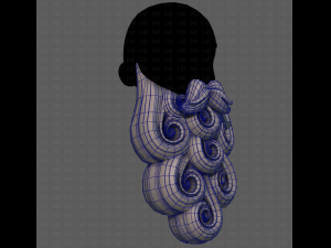 Beard V45 3D Модель