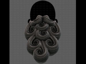 Beard V45 3D Модель
