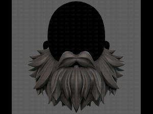 Beard V46 Modelo 3D